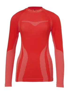 Ondershirt Goldbergh Women Slick Baselayer LS Flame