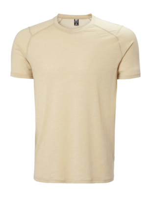 Ondershirt Helly Hansen Men HH Durawool T-Shirt Khaki / Sand Cordura