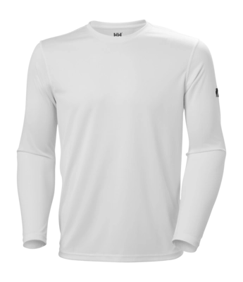 Ondershirt Helly Hansen Men Tech Crew LS 2.0 White Regular Fit