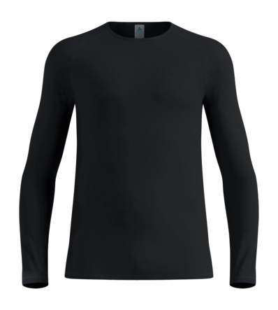 Ondershirt Odlo Men Active Light Black Shirt Nauwsluitend