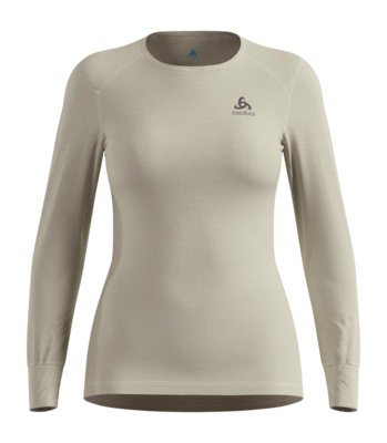 Ondershirt Odlo Women Active Warm Agate Gray Fitted