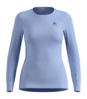 Ondershirt Odlo Women Active Warm Blue Heron Fitted