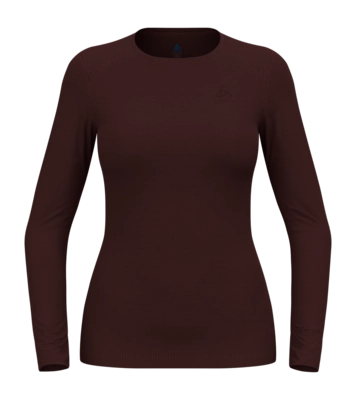 Ondershirt Odlo Women Active Warm Fudge Fitted