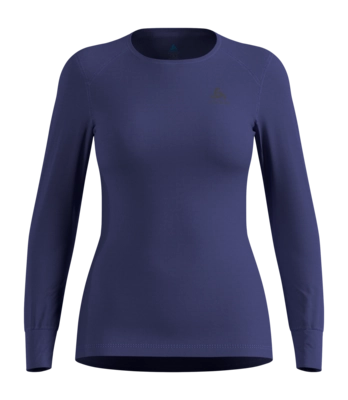 Ondershirt Odlo Women Active Warm Skipper Blue Fitted
