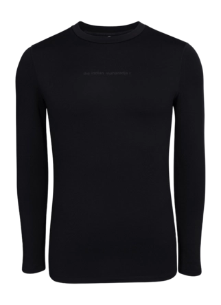 Ondershirt The Indian Maharadja Kids Thermo Longsleeve Black Meebewegende fit