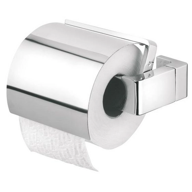 Porte-Papier Toilette Clapet Tiger Ontario Acier Inoxydable Brillant