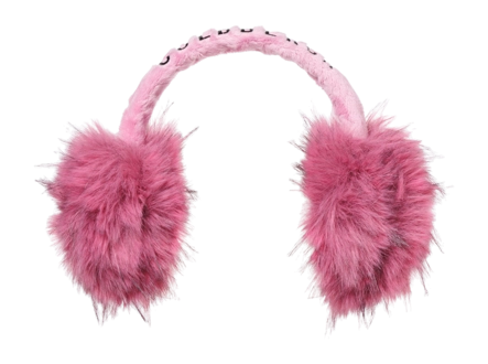 Oorwarmers Goldbergh Women Fluffy Pink Cosmos