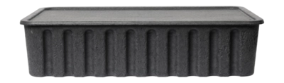 Ferm Living Paper Pulp Opbergdoos EL - Charcoal