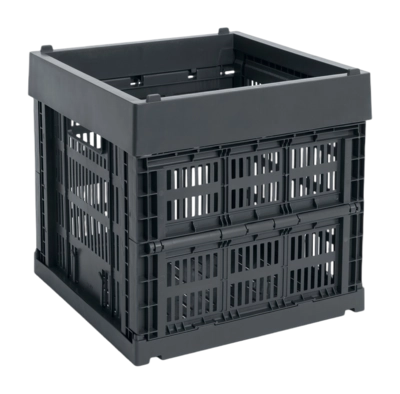 Opbergbox HAY Colour Crate Cube Charcoal