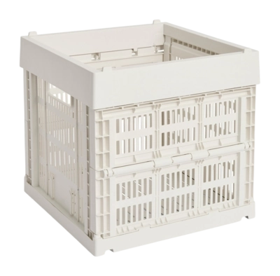 Opbergbox HAY Colour Crate Cube Off-White