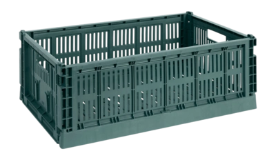 Opbergbox HAY Colour Crate Large Dark Green