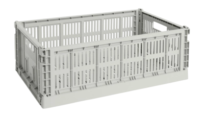 Opbergbox HAY Colour Crate Large Grey