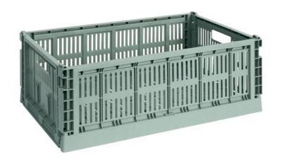 Opbergbox HAY Colour Crate Large Sage Green
