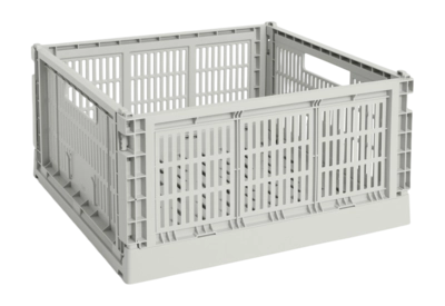 Opbergbox HAY Colour Crate Large Square Grey