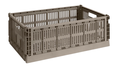 Opbergbox HAY Colour Crate Large Warm Grey