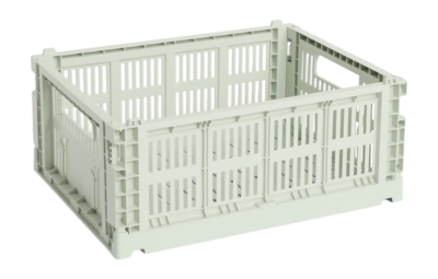 Opbergbox HAY Colour Crate Medium Mint