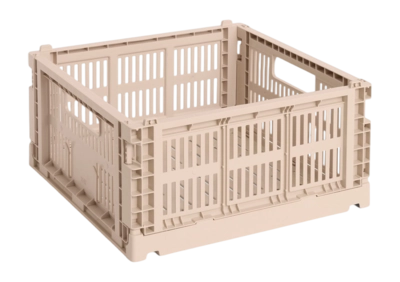 Opbergbox HAY Colour Crate Medium Square Powder
