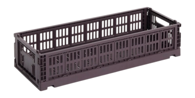 Opbergbox HAY Colour Crate Mini Oblong Bordeaux