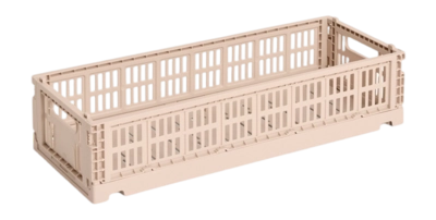 Opbergbox HAY Colour Crate Mini Oblong Powder
