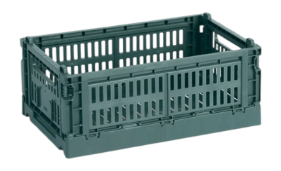 Opbergbox HAY Colour Crate Small Dark Green