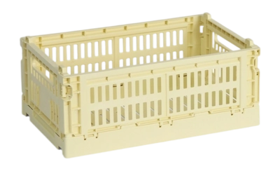 Opbergbox HAY Colour Crate Small Light Yellow