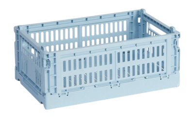 Opbergbox HAY Colour Crate Small Soft Blue