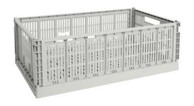 Opbergbox HAY Colour Crate X-Large Grey
