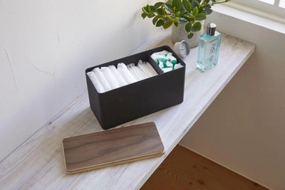 Opbergbox Make Up Yamazaki Rin Black | Etrias.nl