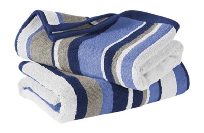 Serviette de Bain De Witte Lietaer Ophelia Blue Sky (100 x 150 cm)