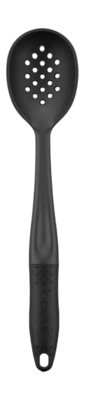 Opscheplepel Bodum Bistro Met Gaatjes Zwart 36,2 cm