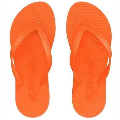 Slipper Sleepers Women Slim Wide Strap Orange