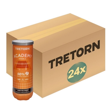 Tennisball Tretorn Academy Orange (24 x 3-Tin)