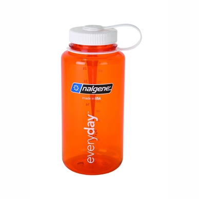 Water Bottle Nalgene Wide Mouth Loop Top 1000 ml Orange