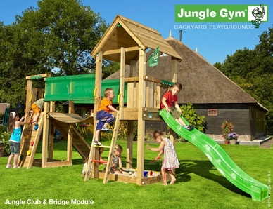 Speelset Jungle Gym Jungle Club + Bridge Groen