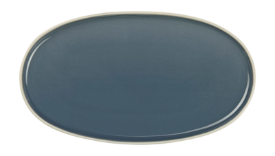 Ovaal Bord ASA Selection Semana Sepia Blue 28,5 x 16 cm