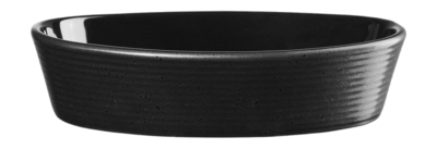 Ovenschaal ASA Selection Kitchen'art Oval Black 20 x 14 cm