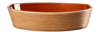 Ovenschaal ASA Selection Kitchen'art Oval Brown 20 x 14 cm