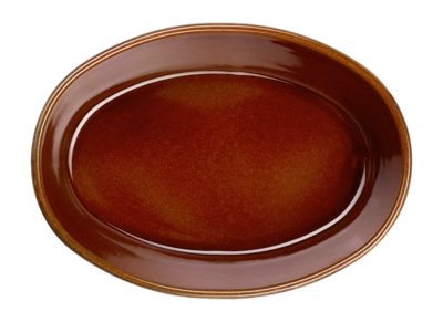 Ovenschaal ASA Selection Kitchen'art Oval Brown 25 x 18 cm
