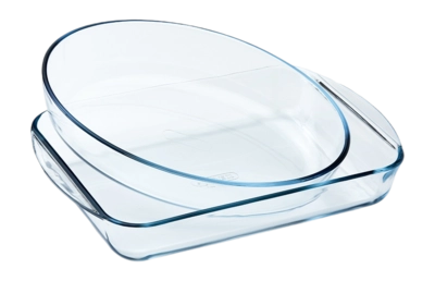 Ovenschaal Pyrex Must Have Kits Ovaal en Rechthoek Transparant 2,7 L / 2,2 L (2-Delig)