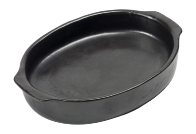 Ovenschaal Serax Pure Cookware By Pascale Naessens Black S 24,5 x 16 x 4,5 cm