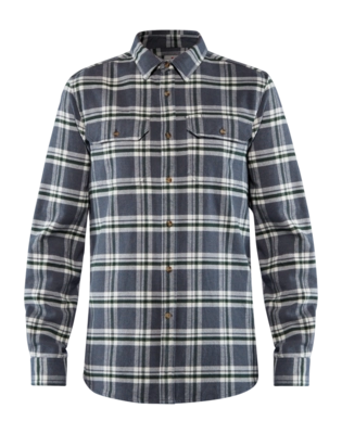 Overhemd Fjällräven Men Övik Heavy Flannel Shirt Dusk