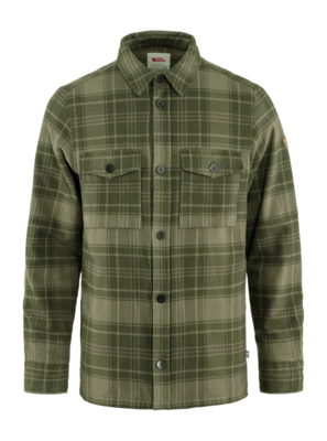 Overhemd Fjällräven Men Övik Lite Padded Shirt Deep Forest Laurel Green