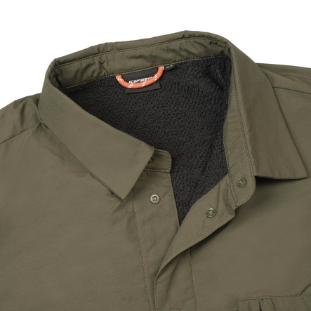 Overhemd Icepeak Men Annecy Olive Midlayer Regular fit