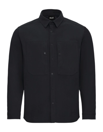 Overhemd Jack Wolfskin Men Sensora Shirt Phantom Regular Fit