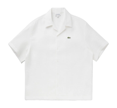 Overhemd Lacoste Men CH9924 Relaxed Fit Flour