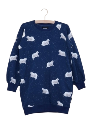 Sweater Dress SNURK Kids Counting Sheep