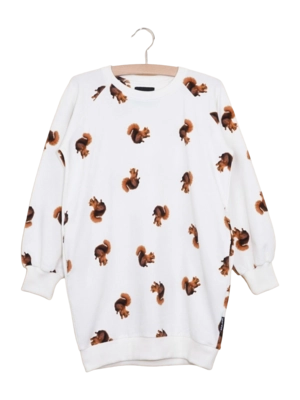 Sweater Dress SNURK Kids Squirrels