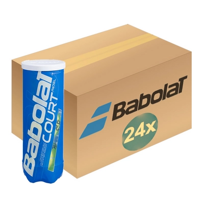 Padel-Ball Babolat Court Padel X3 Yellow (Box 24x3)