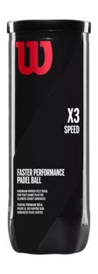 Padel Bal Wilson X3 Speed (3-Tin)