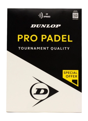Padel Bal Dunlop Pro Padel (2x3-Tin)